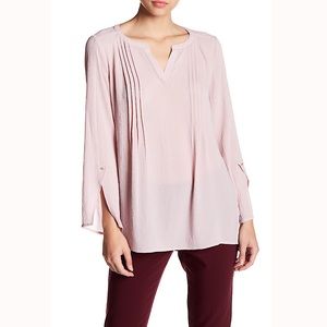 Chaus Wisteria Gauze Blouse, L